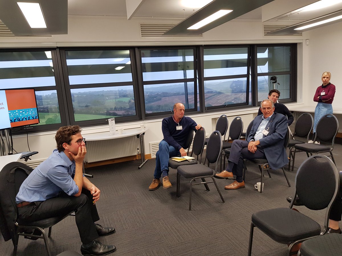 Michael Schauer musing over the role of Knowledge Workers in Cornwall's GVA <a href="/CornwallFOB/">Cornwall Festival of Business</a> event