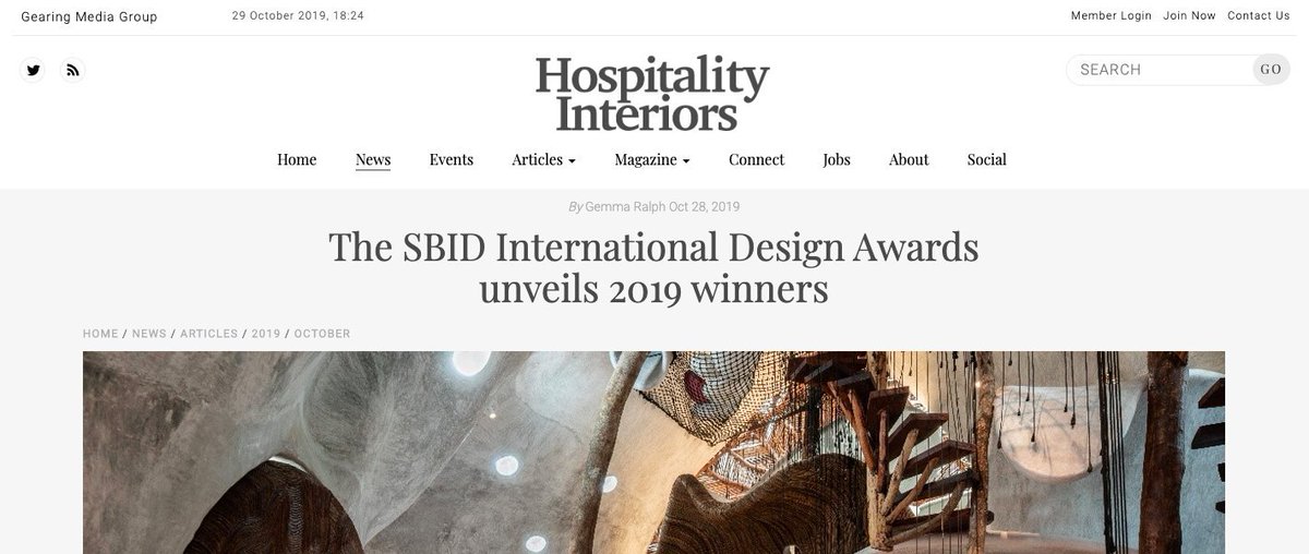 We are thrilled to share some of the press coverage we have received as a result of winning the @TheSBID Award.  

@HI_magazine  
hospitality-interiors.net/news/articles/…

@kbbdaily 
kbbdaily.com/article/10010/…

@HotelSpaceMag 
hotelspaceonline.com/events/sbid-aw…