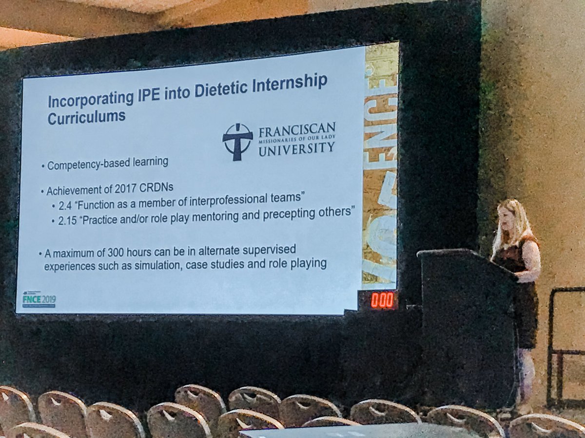 Eat Right Louisiana (@eatright_la) on Twitter photo We are so proud of <a href="/kfakier225RD/">Kathryn T. Fakier</a> for presenting today at <a href="/eatrightFNCE/">eatrightFNCE</a>! She shared how Fran-U is incorporating IPE and simulation experiences into DI and other health related curriculum #fnce 👩🏼💻 We are so proud of <a href="/kfakier225RD/">Kathryn T. Fakier</a> for presenting today at <a href="/eatrightFNCE/">eatrightFNCE</a>! She shared how Fran-U is incorporating IPE and simulation experiences into DI and other health related curriculum #fnce 👩🏼💻