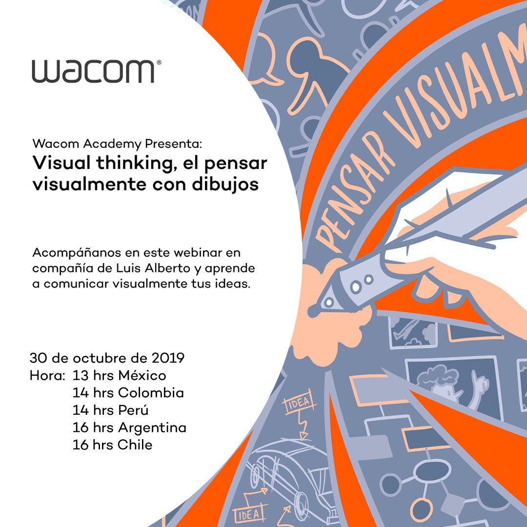 MAÑANA @ChicleDeNaranja dará un webinar con <a href="/WacomEspanol/">Wacom Español</a> sobre las herramientas de #VisualThinking y como aprovecharlas en actividades comunes de educación y trabajo
regístrense en: attendee.gotowebinar.com/register/77764…