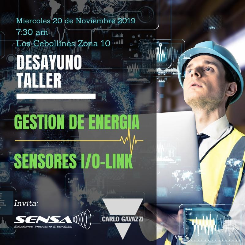 CarloGavazziMex's tweet photo. Atención Cd. de Guatemala, en el marco de la CONCAPAN realizaremos un desayuno taller en colaboración con nuestros socios comerciales @sensagt. Pida informes sobre cómo inscribirse #CONCAPAN #IOLink #UWP https://t.co/holUGYS2wW