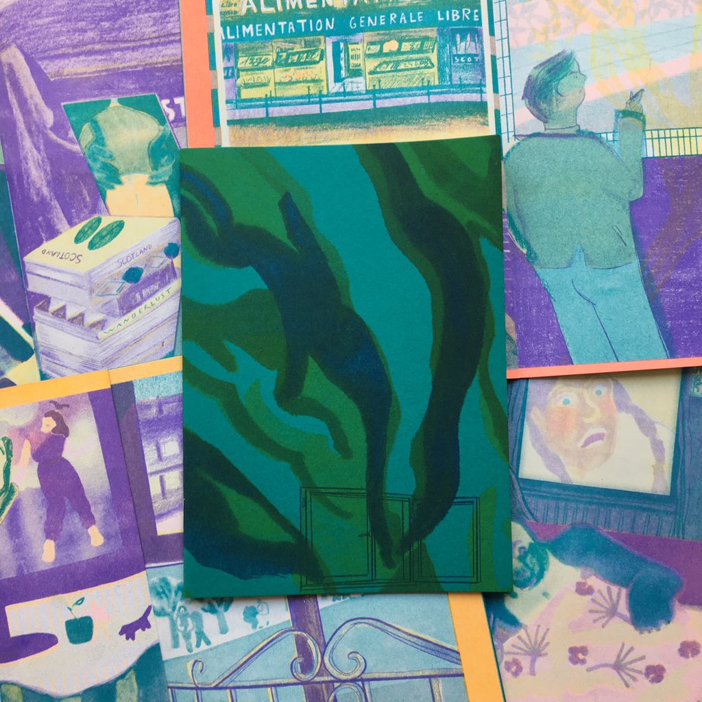 NEW IN! ‘Bouncing Balls’ by Johanne Deffarges &amp; Inès Gradot published by our sister open access studio Sunday’s. Following an open call to Scotland based artists at this years <a href="/ghostcomicsfest/">Ghost Comics Festival</a> Johanne and Inès spent some time developing this outcome. A beauty! Five colours!