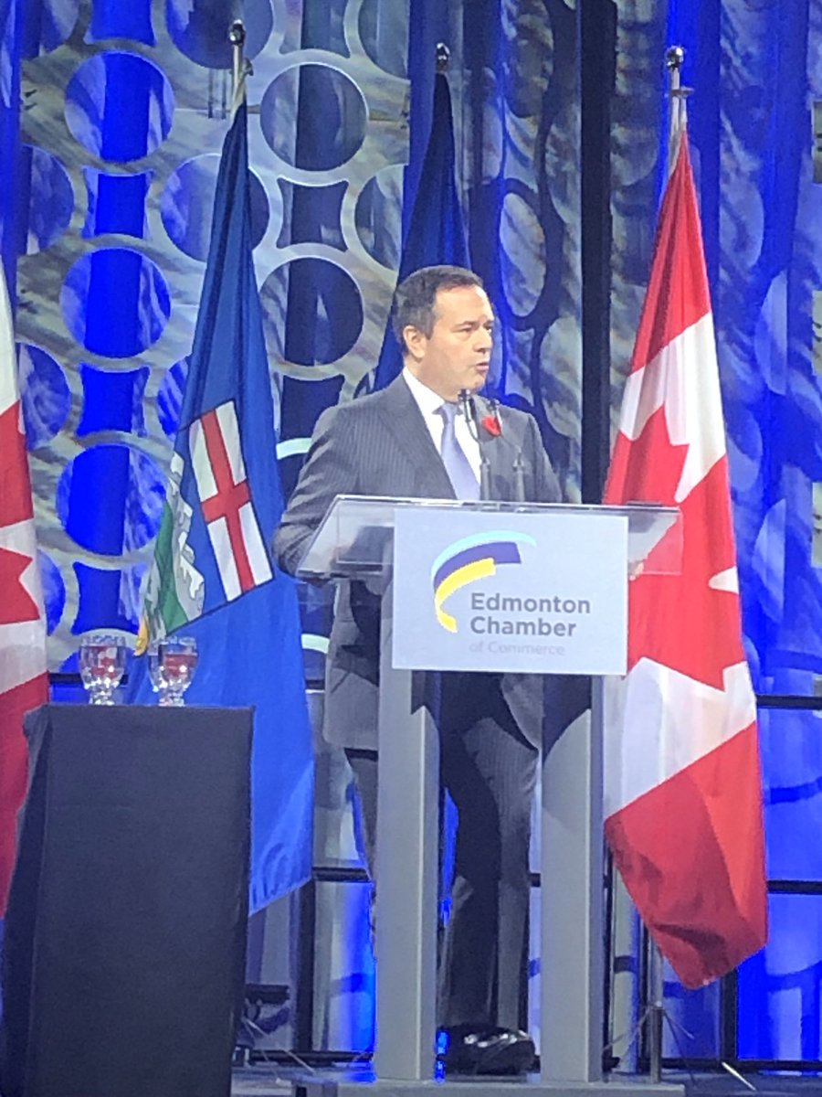 ElanMacDonald's tweet photo. Pleased to be a sponsor of the Premier’s State of the Province address!  #abpoli #EdmontonChamber #jkenney https://t.co/R1AuEFA86J