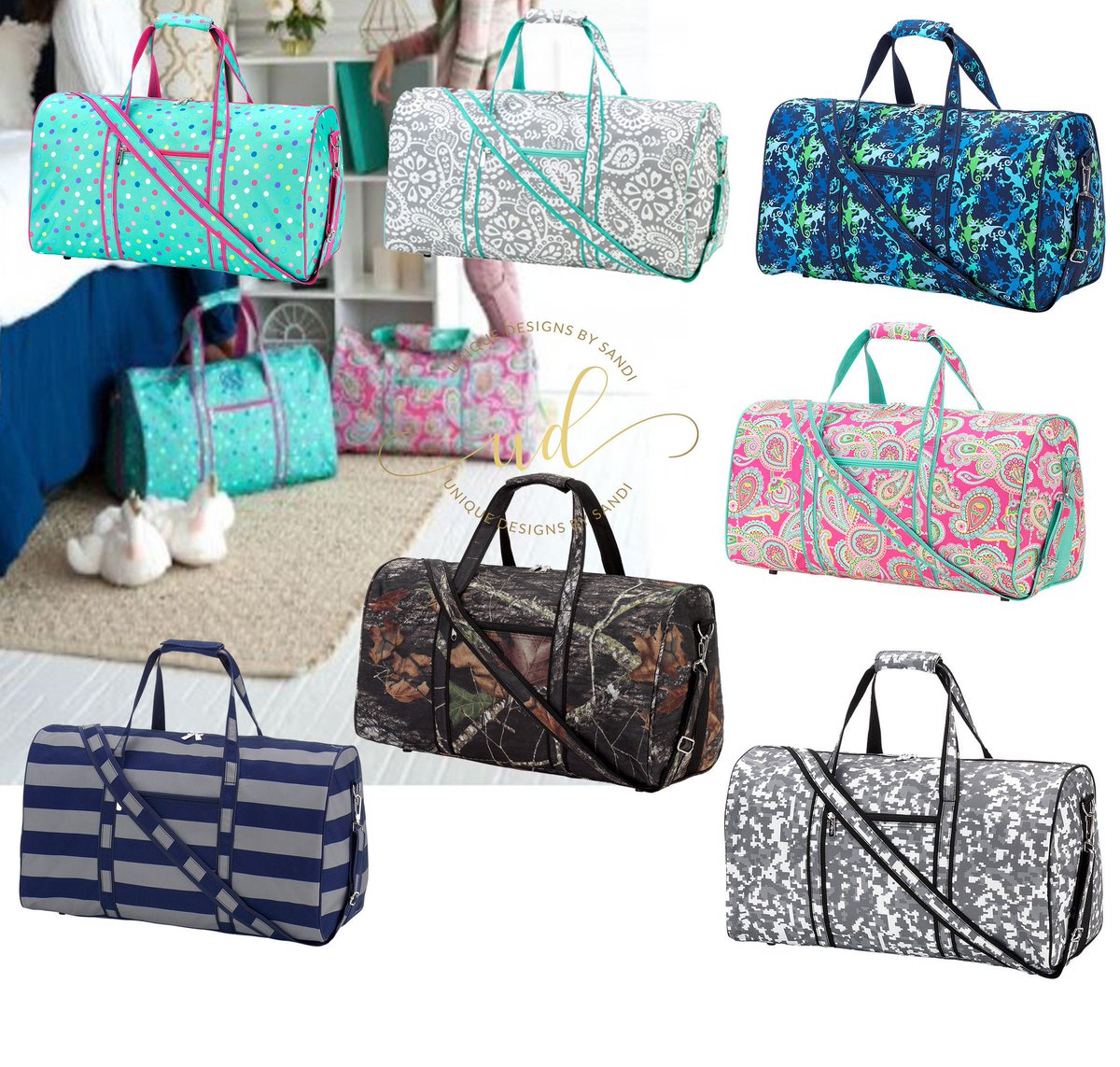 UniqueDesignsB's tweet image. Monogrammed Weekender Bag, Duffle Bag, Monogram Overnight bag Shop my sale: 10% off. etsy.me/2PtIp4V #etsy #uniquedesignsbysandi #etsyfinds #etsygifts #etsysale #etsycoupon #shopsmall