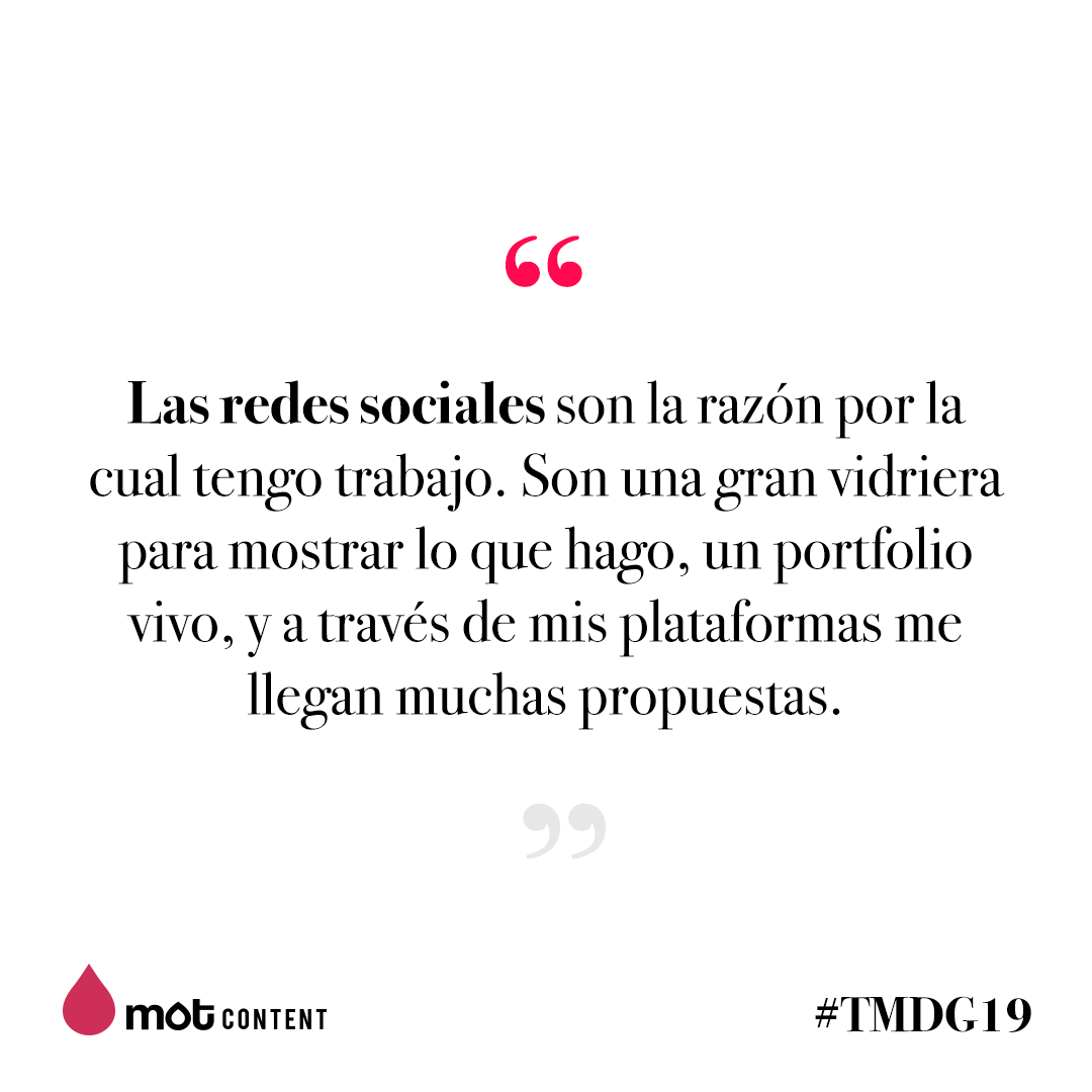 themotcompany's tweet photo. Antes de viajar a #TMDG19 para descubrir #HistoriasInolvidables de artistas que son tendencia en el mundo del #diseño, hablamos con @pepitasandwich para que nos cuente sobre su trabajo y las expectativas de su participación en TRImarchi 🔥 https://t.co/xacw1rC9mj #MOTContent https://t.co/Ovky3AhGgu