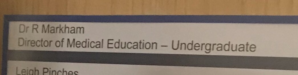 A sad day today. After 10 years in undergraduate education, no option but to resign from my post as DME due to ridiculous AA tax situation. <a href="/UHMBTUndergrad/">UHMBT Undergraduate Team</a> I will miss you all! <a href="/goldstone_tony/">Dr Tony Goldstone</a> <a href="/BMA_Consultants/">BMA Consultants</a>  #scrapthetaper <a href="/MattHancock/">Matt Hancock</a> <a href="/hmtreasury/">HM Treasury</a> <a href="/LancasterMedSch/">Lancaster Medical School</a>