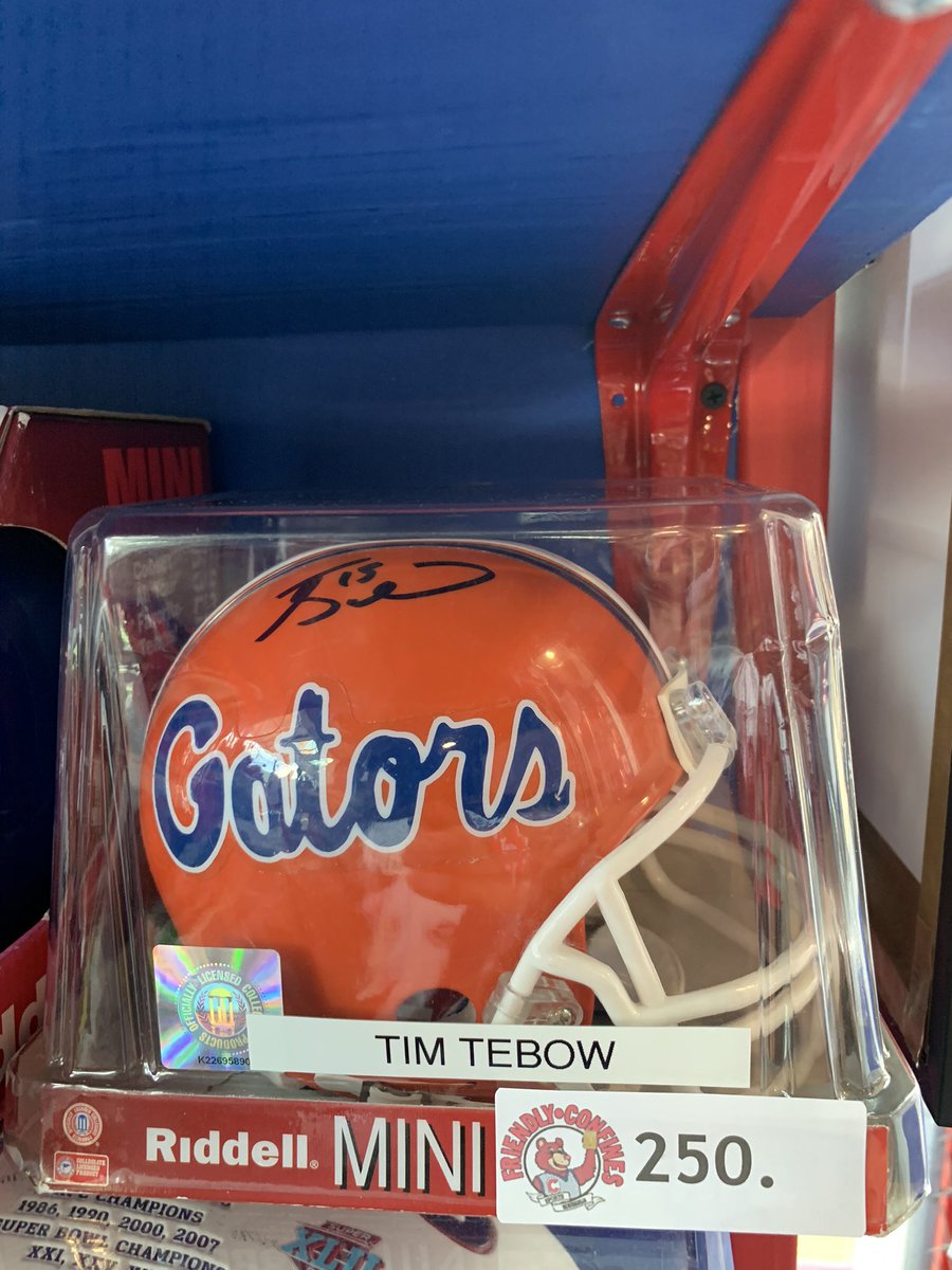 Passed by this mini helmet signed by the #GOAT! <a href="/TimTebow/">Tim Tebow</a> #GoGators #BeatGeorgia