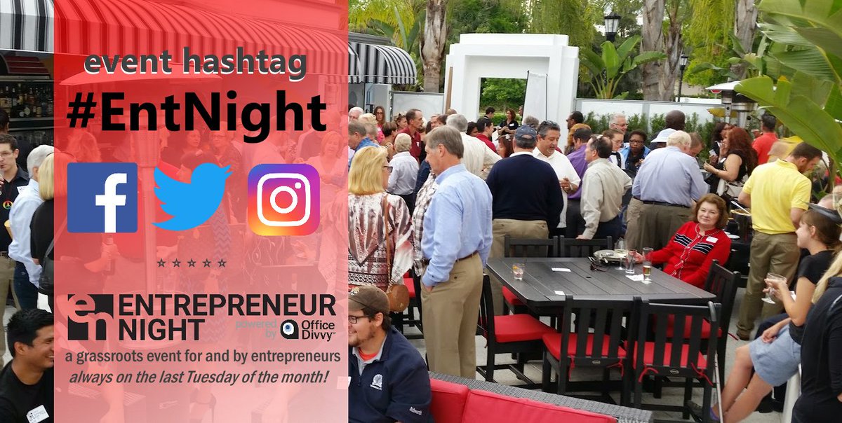 EntrepreneurNgt's tweet photo. π’ PSA: Remember to tag your photos & posts with hashtag #EntNight π· at the #PalmCoast #EntrepreneurNight tonight. https://t.co/XtkKWdP6hM