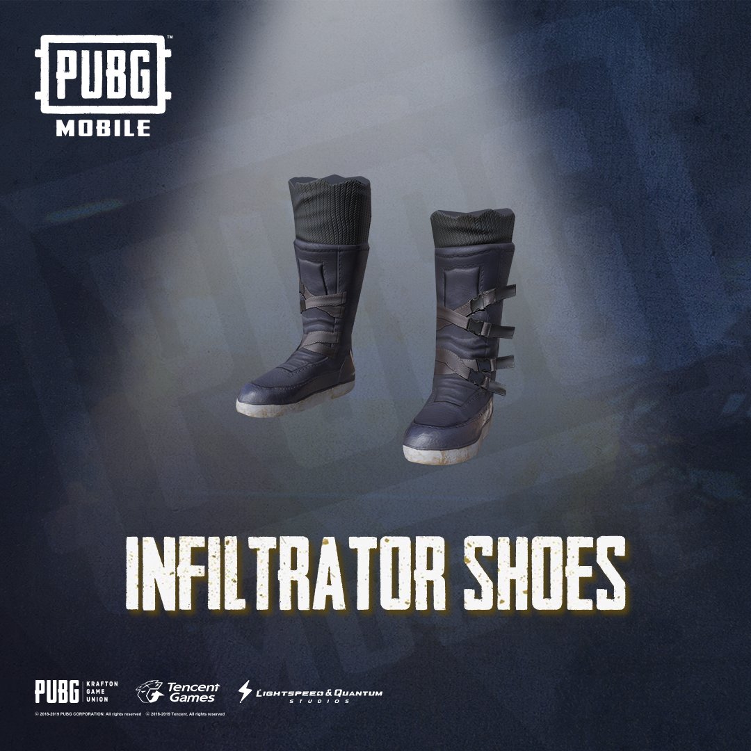 Pronounce private generally PUBG MOBILE on Twitter: "Amazon Prime customers in participating regions  still have hours left to claim their Infiltrator Shoes from the Event  Center, don't miss out! #TwitchPrime https://t.co/agvj4MSvEn" / Twitter