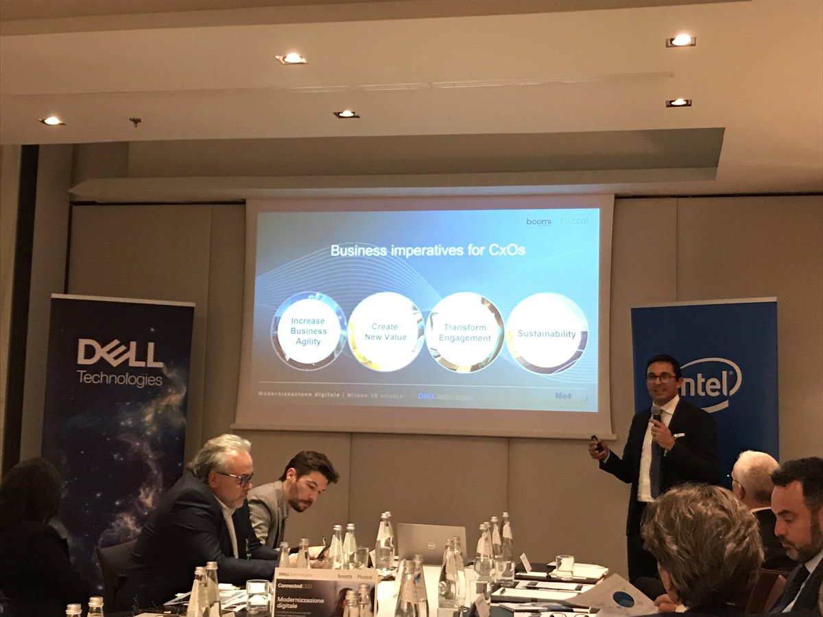 albastianon's tweet photo. @FedericoSuria racconta l’esperienza di @DellTech in ambito di Modernizzazione Digitale dove la Business Agility è una chiave di successo #ConnectedCEO https://t.co/EyTEUpsXDf