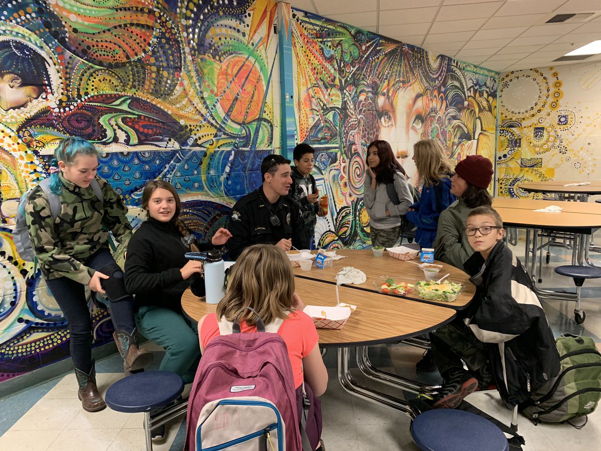 Officer Dryden from WWPD is the most popular lunch guest we’ve had in a while! Thanks for stopping by. <a href="/wwschools/">WW Public Schools</a> <a href="/KimDoepker/">Kim Doepker</a> <a href="/CarinaStillman/">Carina Stillman</a>