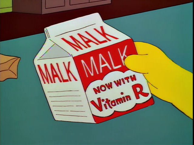 QuotesSimpsons1's tweet photo. My bones are so brittle.

But I always drink plenty of "malk"? 

#Simpsons #Malk https://t.co/VJA2NsQNfY