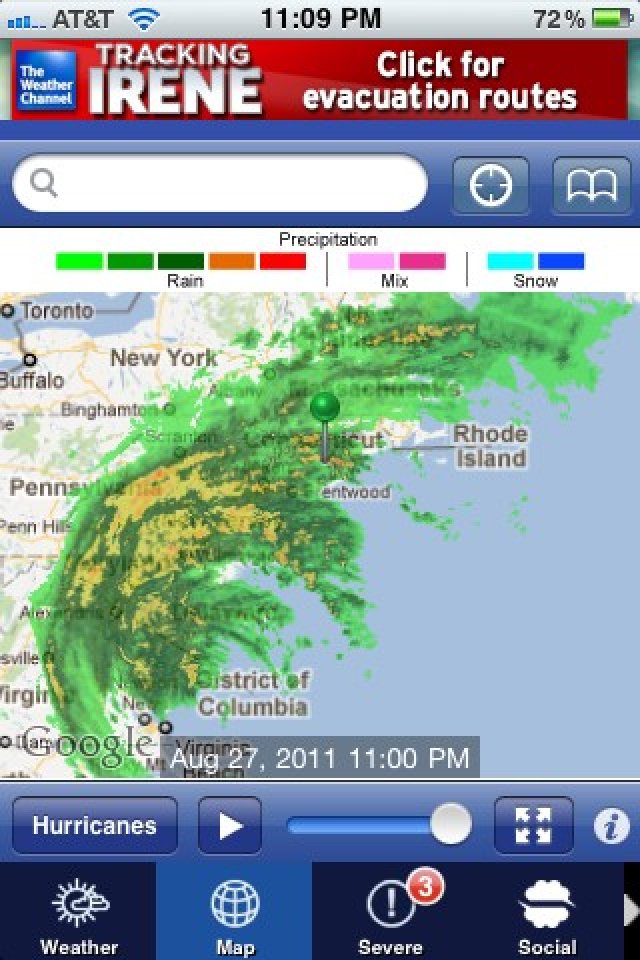 #SuperstormSandy Irene the year before. Brutal