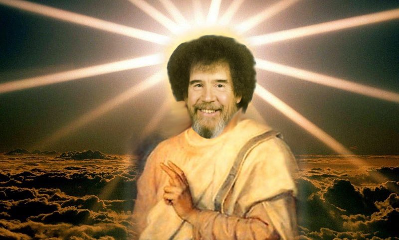Happy birthday to Bob Ross, our happiest little tree :) 