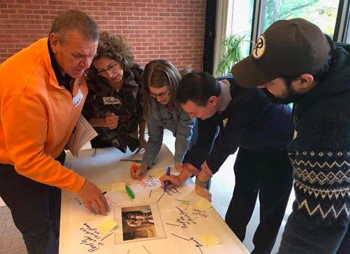 mhsurface's tweet photo. Teachers are the daily responders to our culture’s emergencies. All across the country, I feel their hunger to find tools to teach for change and for deeper understandings. #expandperspective #buildempathy #teachingartist Midland Center for the Arts https://t.co/1A2oTvSIC5