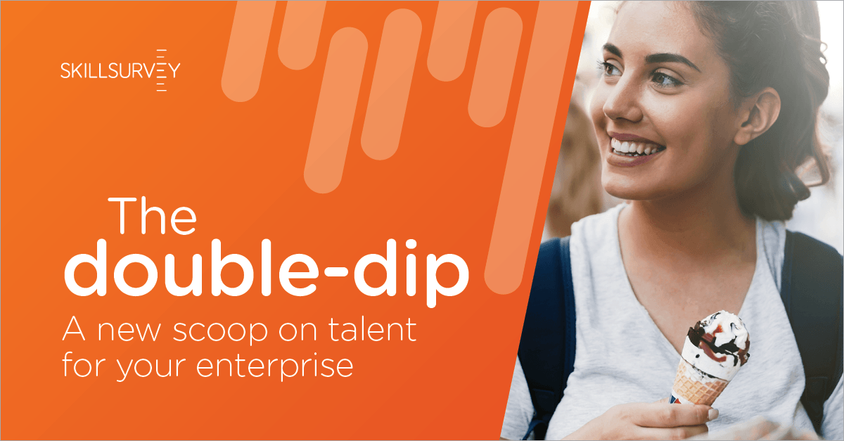 SkillSurvey's tweet photo. There's always room to get more from your hiring process. Discover how to expand your insights on job candidates and your talent pipeline. #thedoubledip #talentpipeline https://t.co/s5tc1dH05t https://t.co/EDkuSck1OH