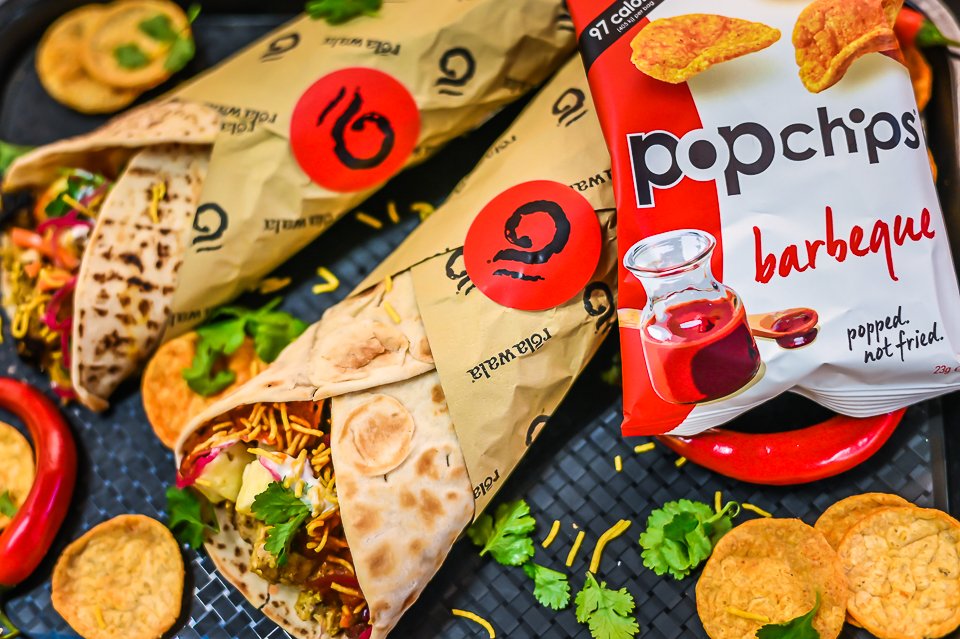 Head down to <a href="/rolawalanorth/">Rola Wala North</a> #Leeds <a href="/Trinityleeds/">TRINITY LEEDS</a> from 12 pm tomorrow ⏰ and be one of the 1st 100 customers to get a free specially created Indian naan roll 🌯plus a free bag of <a href="/popchips/">popchips</a> <a href="/popchipsUK/">popchips UK</a> <a href="/rolawala/">Rōla Wala</a> #ad #snackpack