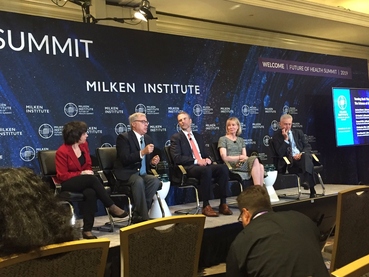Turning Back Time: The Science of Aging at the <a href="/MilkenInstitute/">Milken Institute</a> #MIHealthSummit “Aging is a modifiable risk factor”