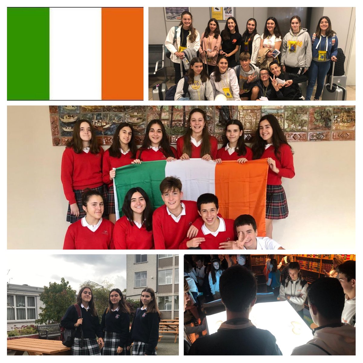 codemagijon's tweet photo. Tras el regreso del alumnado de 4º ESO @codemagijon participante en #AutumnProgramme continúa inmersión lingüística de #TrimestreEscolar. Una oportunidad excepcional para el desarrollo de competencias y el aprendizaje de inglés en el #TransitionYear irlandés 🍀🇮🇪 🍀 @sygeducacion https://t.co/lA4G7ZoO0N