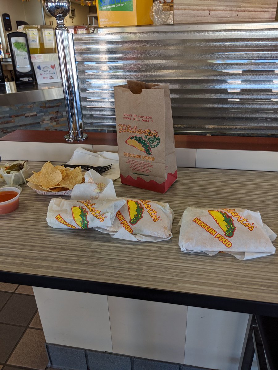 Hello taco Tuesday <a href="/FilibertosAZ/">Filibertos</a>