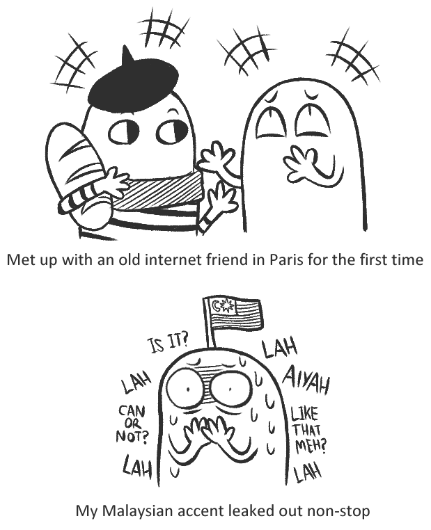 Just got back from London and Paris. I think I gained 1-2kg from all the eating... 