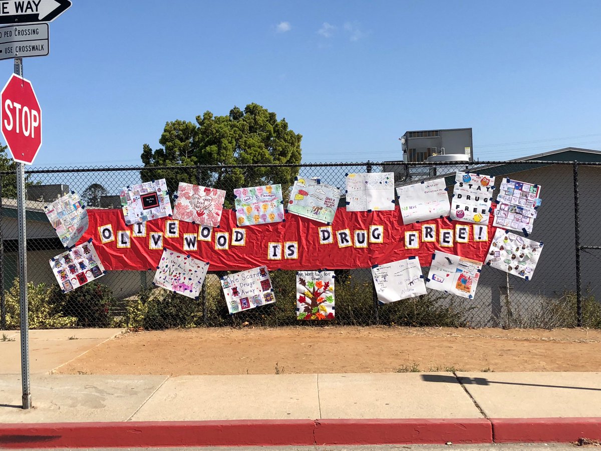 Olivewood Elementary On Twitter Drug Free Is The Way To Be