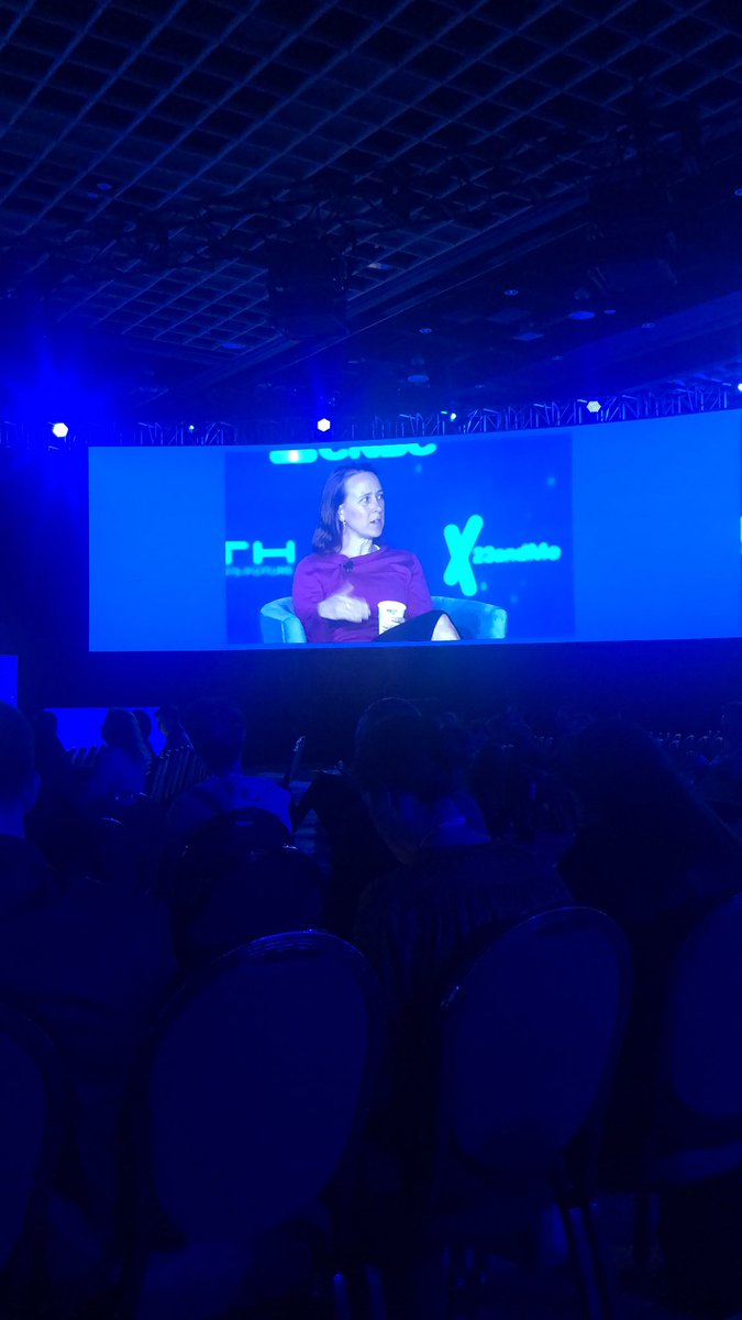 “There are a lot of great ideas [at #HLTH2019], but the biggest challenge is scale.” - <a href="/annewoj23/">Anne Wojcicki</a>. IMO <a href="/23andMe/">23andMe</a> is a great success story on this front, but there’s still more work to do around consumer perception and trust of how their genomic data is being used.