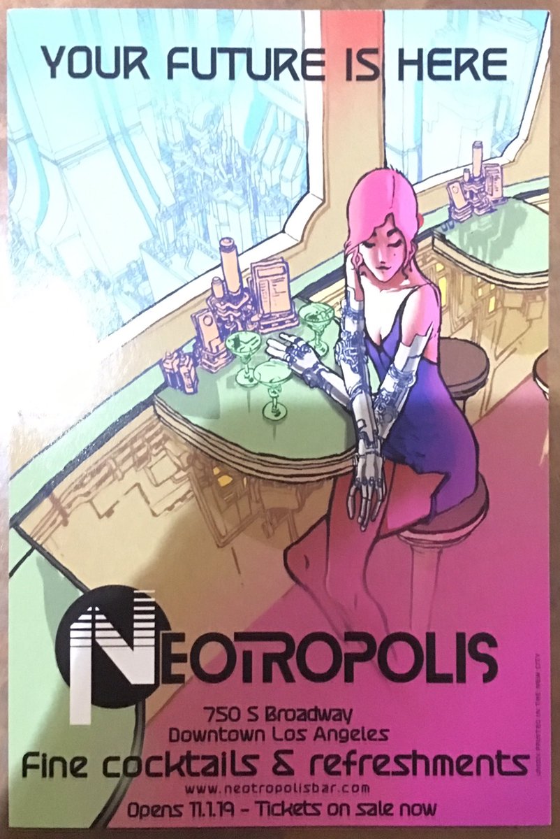biergartenDTLA's tweet image. #neotropolisbar Opening Weekend At the @biergartenDTLA experience a futuristic cyberpunk Bar in the heart of downtown Los Angeles. More details at @NeotropolisBar