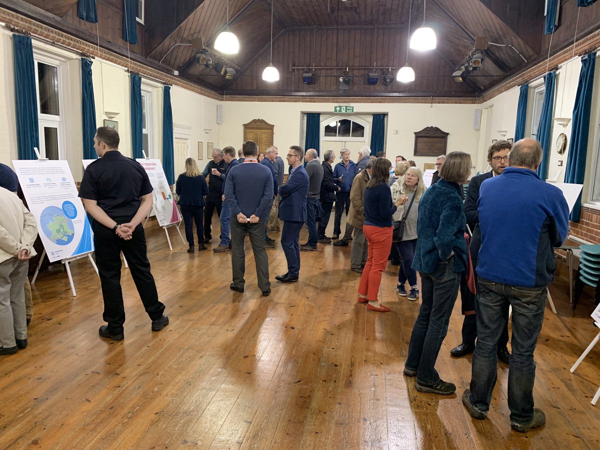 SOU_Airport's tweet image. Really great turn out from local community of #Twyford &amp;amp; #Shawford tonight at our 4th public info session all about our runway extension planning application.  If you can’t make it, don’t worry - info is online here: southamptonairport.com/masterplan/run… #FlyLocal ✈️