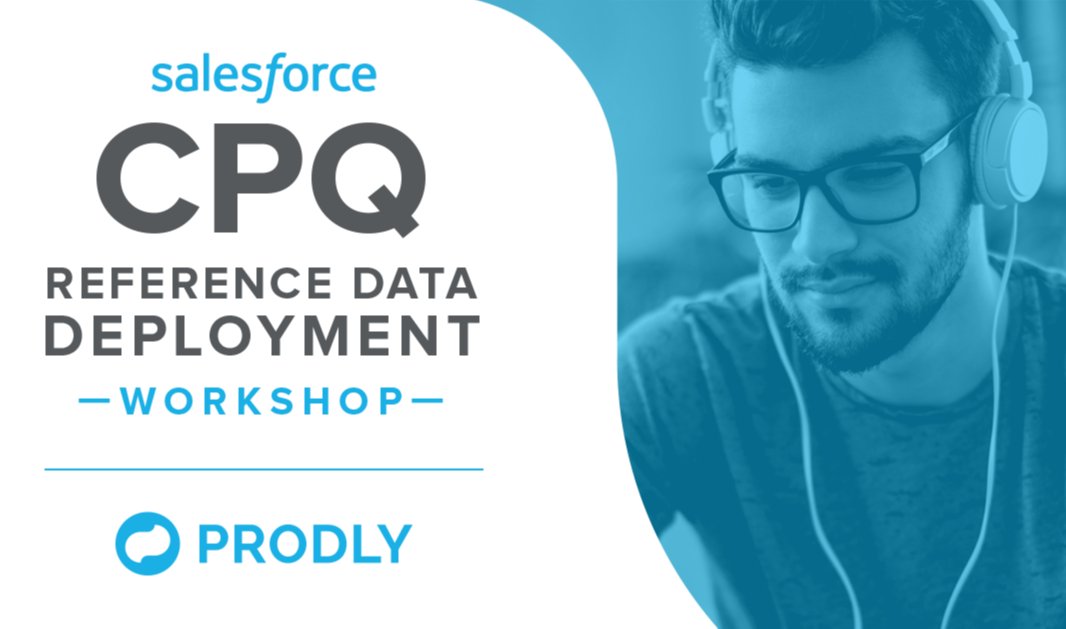 ProdlyHQ's tweet photo. Our next round of CPQ Reference Data Deployment Workshops start next week! Don't miss out on this free, virtual workshop on Tuesday, November 5th at 9AM PST.
#AppOps #ReferenceDataManagement #RDM #Workshops
https://t.co/prbj2Hvq3C https://t.co/hzGX0rVBlX
