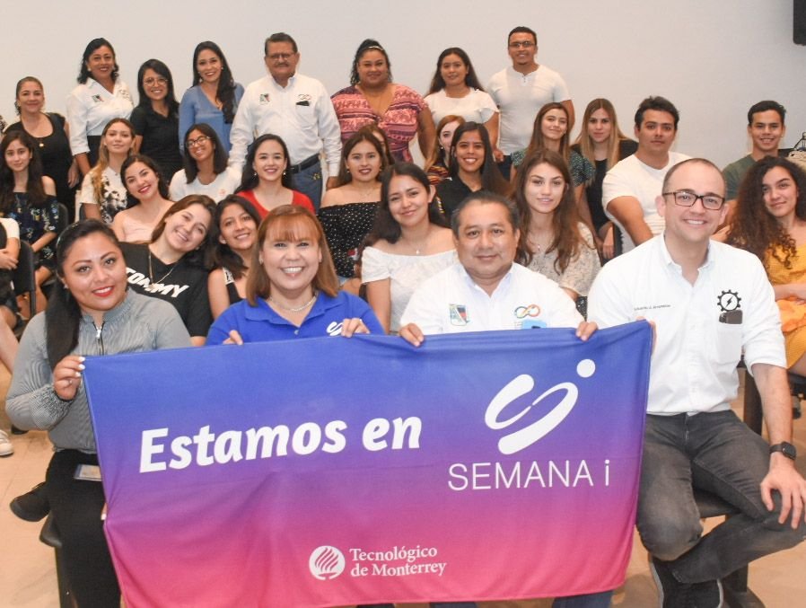 LauFdzOficial's tweet photo. Nos visitan estudiantes del @TecdeMonterrey 
 por segundo año consecutivo, como parte del programa “Semana i”, para trabajar en varios proyectos para #PuertoMorelos, enriquecer su formación académica y dejar huella en este municipio. ¡Bienvenidos! https://t.co/KKZVQJJ3gc