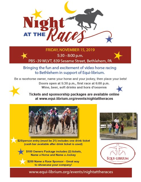 And, we're off to the races with a Night to remember on Friday, November 15th! - mailchi.mp/c0409b0302e5/s…