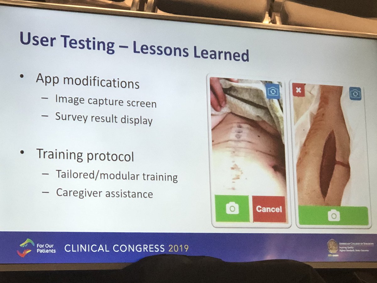 heatherevansmd's tweet photo. Becca Gunter @WiscSurgery resident  presents on the benefits of user-centered design in #mhealth app dev #ps220 #ACSCC19 https://t.co/hqWjHRGPCD