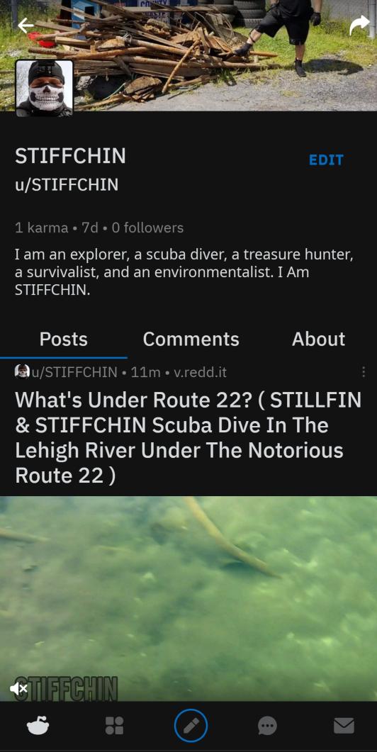 stiffchin's tweet photo. I'm even on Reddit now!
#scuba #scubadiving #snorkel #snorkeling #hiking #adventure #survival #survivalist #wilderness #creek #creeks #river #rivers #rivertreasure #explore #exploration #exploring #trashcleanup #cleanuptrash #environmentalist #environmentalism https://t.co/tm7ZuFFQtW