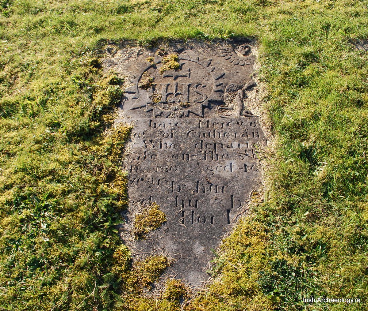 Irish Archaeology on Twitter "It's dedicated to a Catherine who died