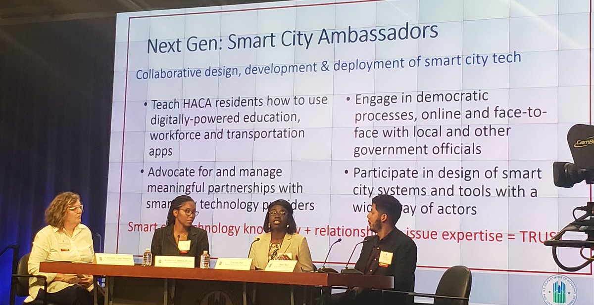 Public housing residents are helping drive digital inclusion in Austin! From delivering computer literacy workshops to teaching people how to access education and transportation apps as Smart City Ambassadors <a href="/Hacanet/">HACA</a> #digitalinclusion