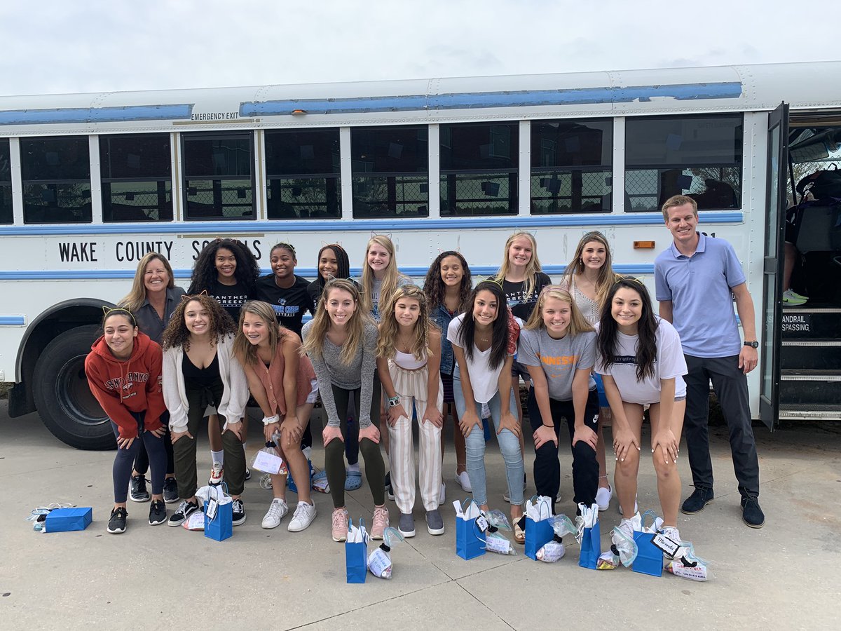 THANK YOU to <a href="/PCHSSwimDive/">Panther Creek HS Swim & Dive</a> and @campalexander4 for the sweeeet goodie bags!! You guys are awesome!  We are off to South View for Round 2.