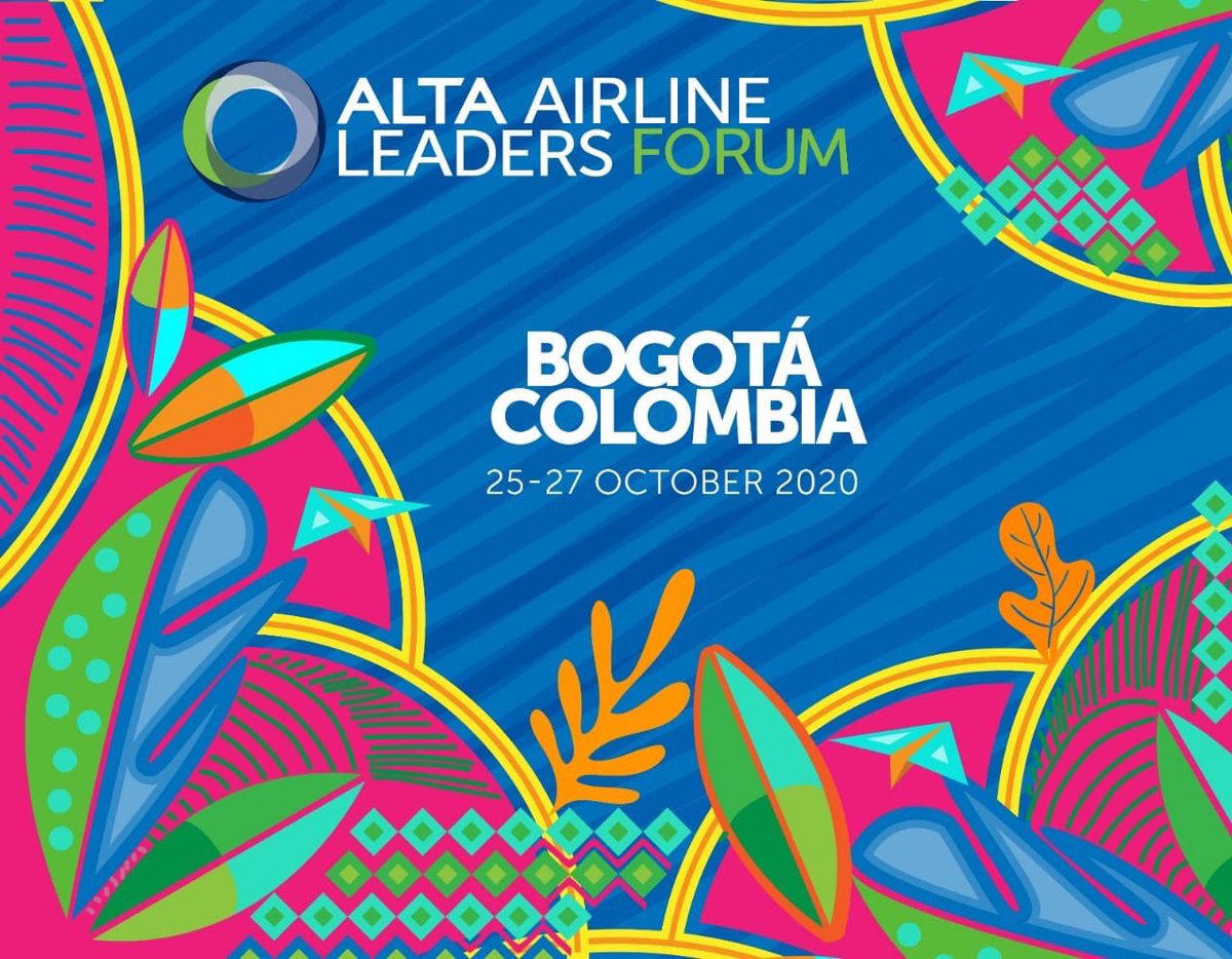 Gran noticia para la aviación Colombiana!

Albergar #ALTAForum permitirá conocer de primera mano el entorno macro del sector aeronáutico! <a href="/ALTA_aero/">ALTA</a>