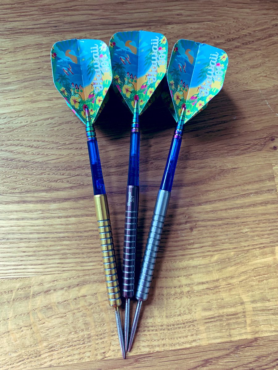 Right you lot! Listen up! If you want to win these exact darts, ⬇️ Follow &amp; Retweet this. Also, if you fancy...have a look at what’s on offer at hawaii501.com