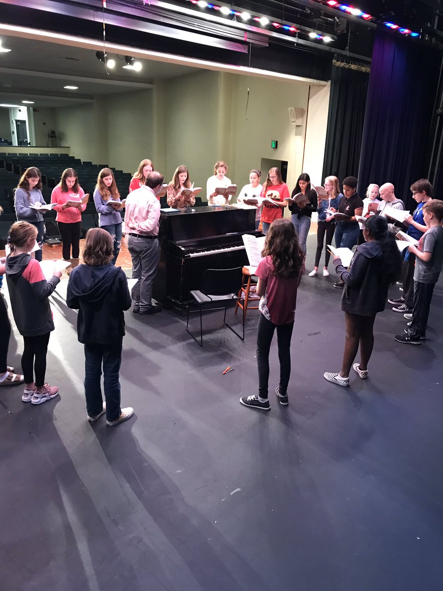 We had a fantastic vocal rehearsal for The Lion King Jr. today! #thecircleoflife