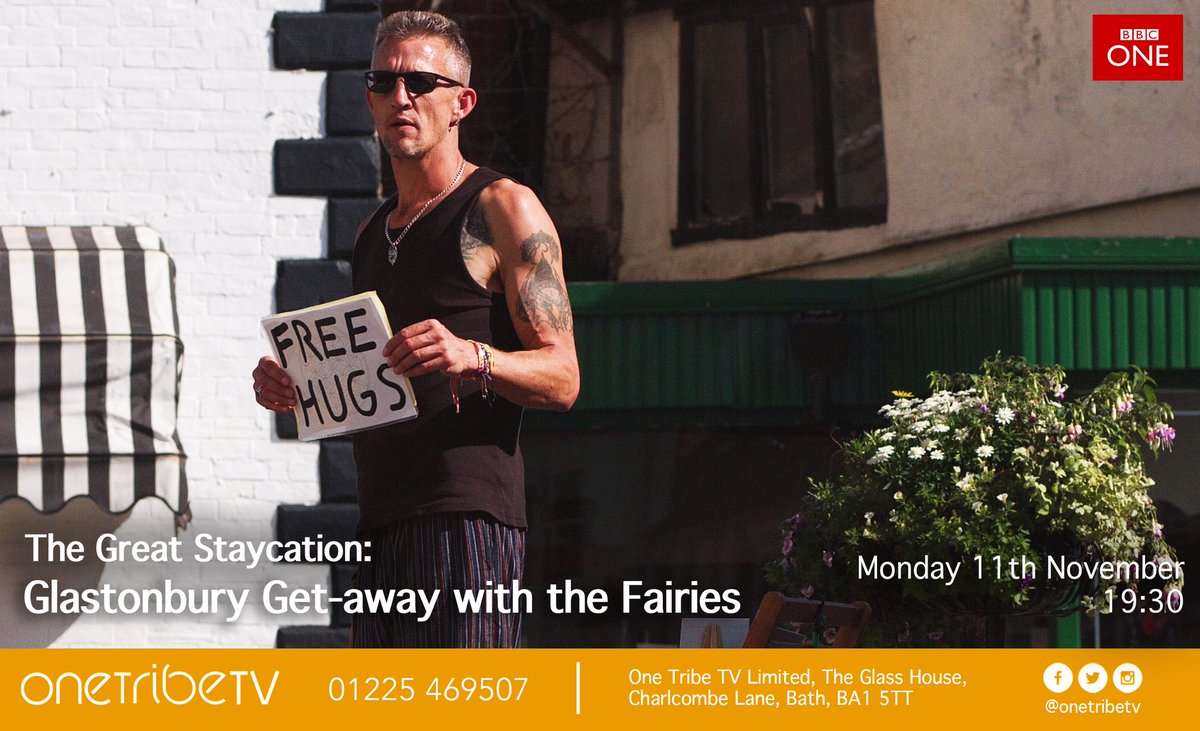 EXCITING NEWS: I did the voiceover for this fab tv documentary which celebrates the uniqueness of the town of #Glastonbury...

<a href="/BBCOne/">BBC One</a> (West)
Mon 11th Nov
7.30pm