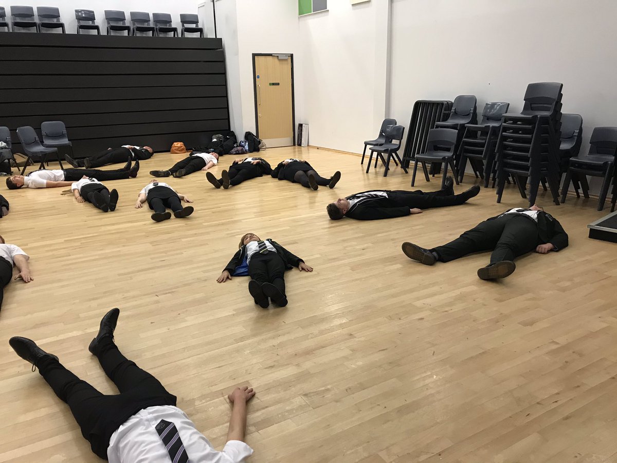 WLAPerforming's tweet photo. This afternoon my Year 11’s got to work with the fantastic talent that is @Joelle_Brabban on physicality and movement by exploring Lecoq’s seven levels of tension when exploring character within War Horse. The students thoroughly enjoyed your creative input https://t.co/MvvACBlPTQ