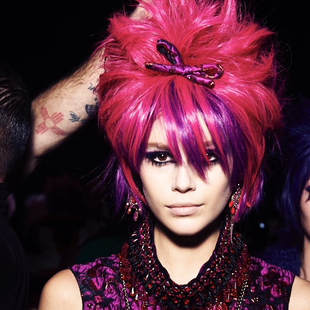 Anna Sui On Twitter The Hair Colors Are Like Marvel Superheroes