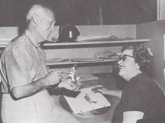 97. Laverne Harding.The first female studio animator with an on-screen credit. A main animator for Walter Lantz, she worked on 7 Oscar nominated short cartoons, and drew Woody Woodpecker.In hugely male-dominated era she often got screen credit as 'Verne', because you know why.