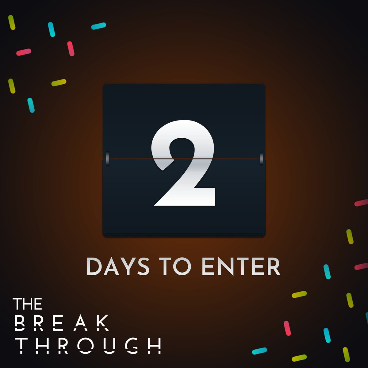 BreakthroughUK_'s tweet photo. ⚠️48 HOUR WARNING ⚠️

Time is very nearly up to enter this year's Breakthrough. Head to our website NOW to get entered! ▶️ https://t.co/lJJyU1Yc2t https://t.co/17LSMpHzAA
