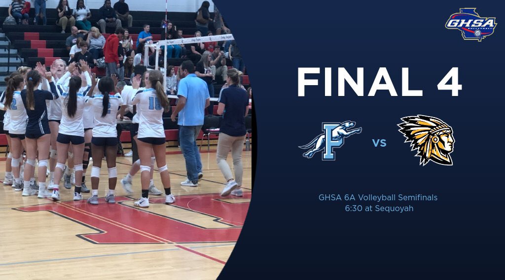 <a href="/Pope_Volleyball/">Pope Volleyball</a> first serve coming up at 6:30 at <a href="/SequoyahChiefs/">Sequoyah Chiefs Football</a> ...#Final4 action....Let’s get out there and support our Greyhounds!