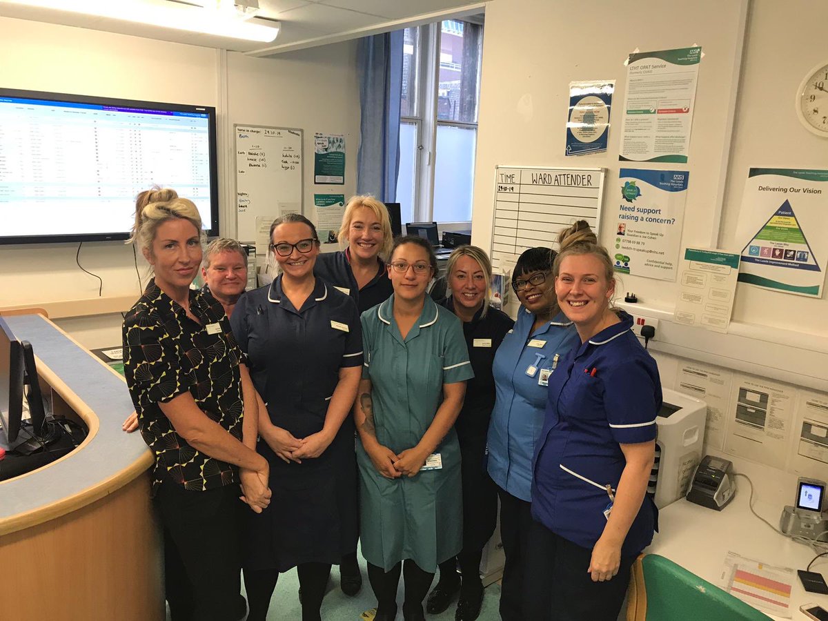 Thank you Lisa for joining our nursing teams today , great conversation and inspirational leadership <a href="/Kirstenleach9/">Kirsten leach</a> <a href="/ceadunn/">Caroline Dunn</a> <a href="/LisaChiefNurse/">Prof Lisa Grant</a> <a href="/gasmanlgi/">Steve Wilson</a> <a href="/LeedsHospitals/">Leeds Teaching Hospitals</a> <a href="/LTHTNEURO/">Leeds Neurosciences</a>