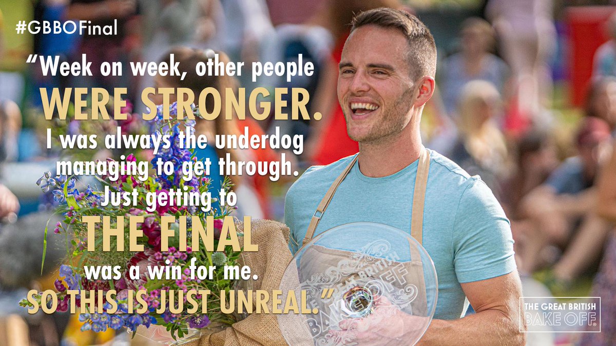 BritishBakeOff's tweet image. Never underestimate the underdog. #GBBOFinal