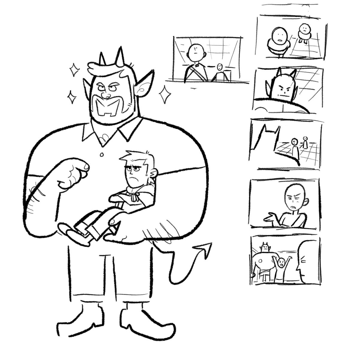 Hulking Out inktober inktober2019 Riki hulking-out-inktober-inktober2019-riki