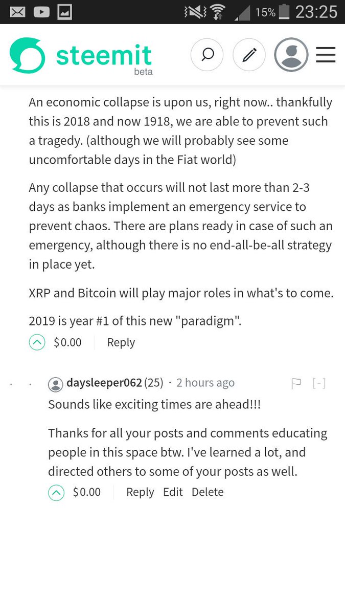 10/ In late 2018, she predicted that XRP would rise to $50 in 24 hours, similar to  @kichirofukui’s prediction. When asked about this by one of her readers though she felt that it wouldn’t happen in 2018, under a post predicting an early 2019 crypto bull run